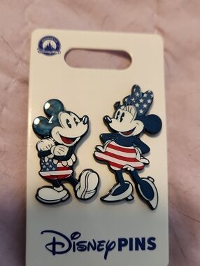 Disney Black Mickey Ear Enamel Pin Set